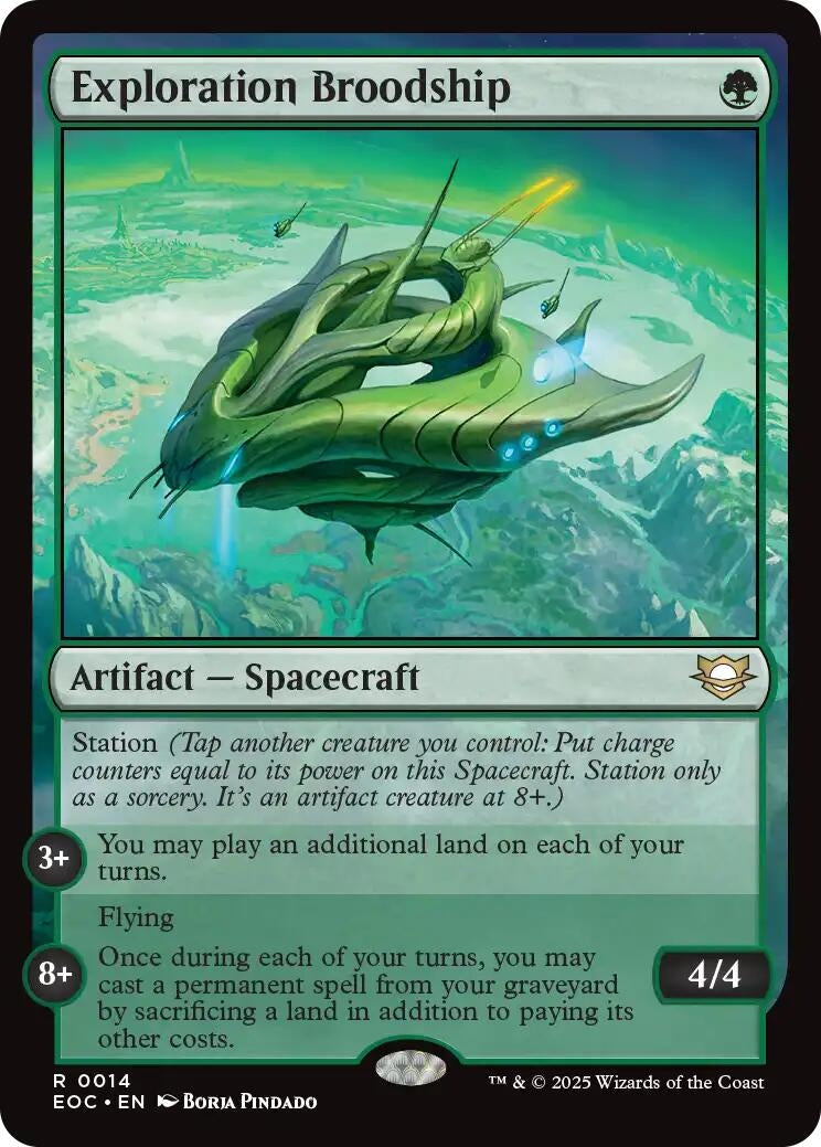 Image for Exploration Broodship (14) (Commander: Edge of Eternities) - Magic: The Gathering