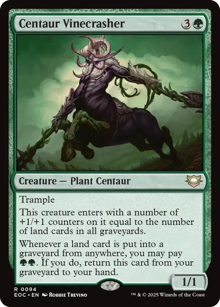 Centaur Vinecrasher (94) (Commander: Edge of Eternities) (EOC)