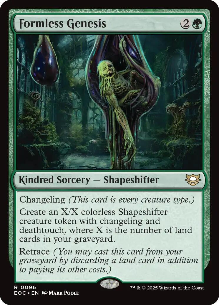 Formless Genesis (96) (Commander: Edge of Eternities)