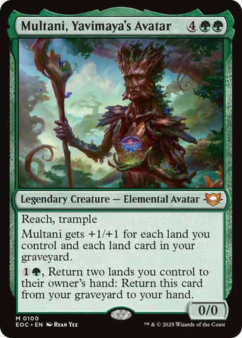 Multani, Yavimaya's Avatar (100) (Commander: Edge of Eternities)