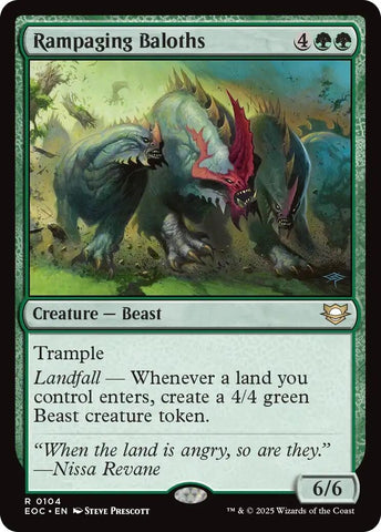 Image for Rampaging Baloths (104) - Magic: The Gathering