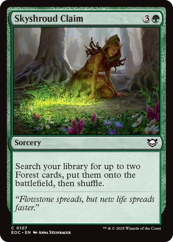Image for Skyshroud Claim (107) - Magic: The Gathering