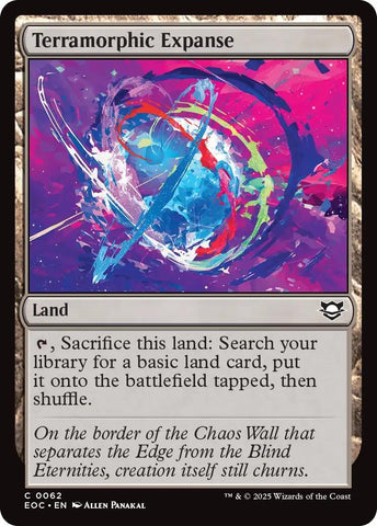 Image for Terramorphic Expanse (62) - Magic: The Gathering
