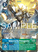 Image for Return to the Primogenitor (Regionals 25-26 Season 2 Finalist) (BT17-097 U) - Digimon Card Game