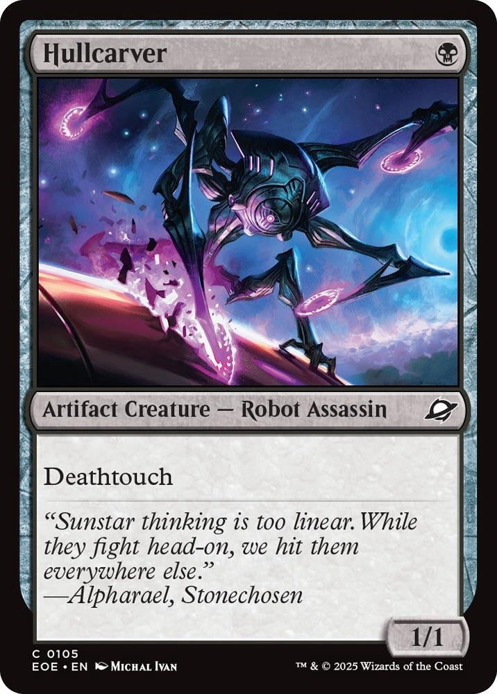 Image for Hullcarver (105) (Edge of Eternities) - Magic: The Gathering