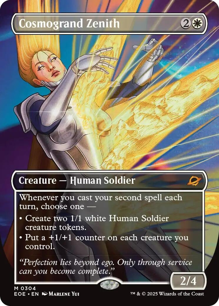 Image for Cosmogrand Zenith (Borderless) (304) (Edge of Eternities) - Magic: The Gathering