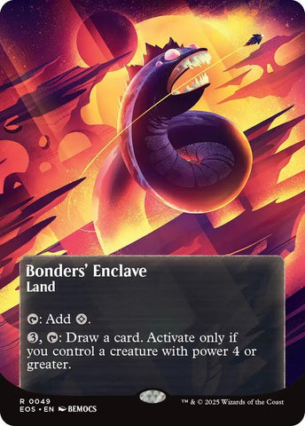 Image for Bonders' Enclave (0046) (Borderless) (49) (Edge of Eternities: Stellar Sights) - Magic: The Gathering