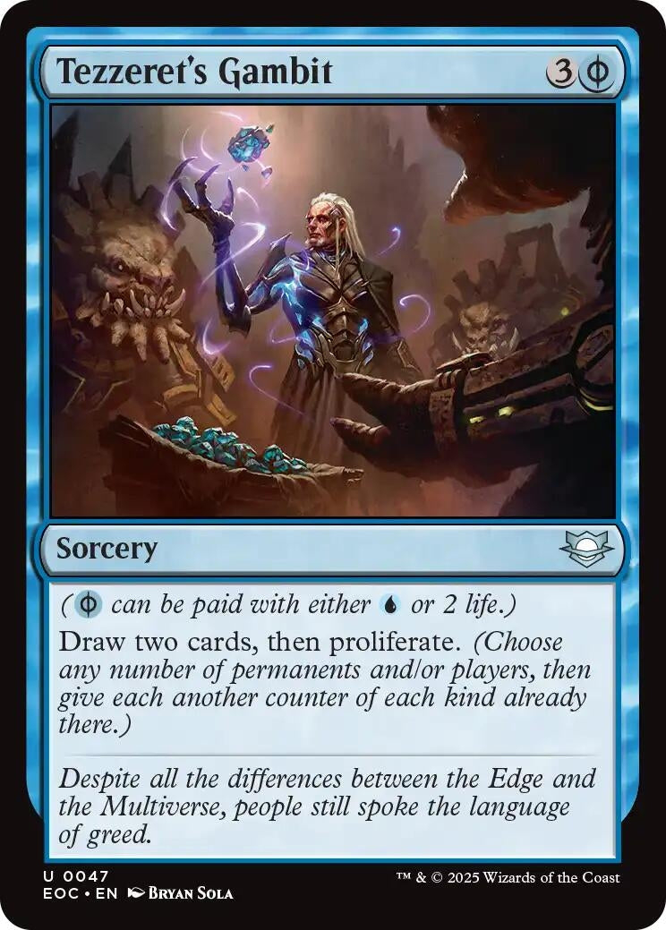 Image for Tezzeret's Gambit (47) - Magic: The Gathering