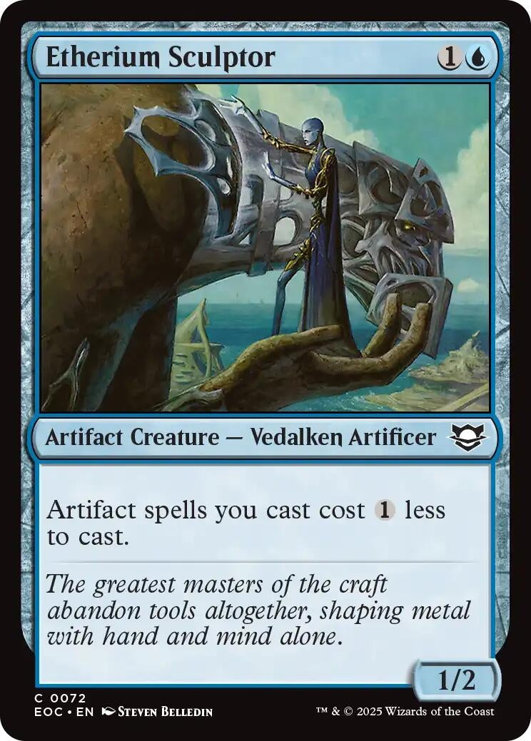 Etherium Sculptor (72) (Commander: Edge of Eternities)