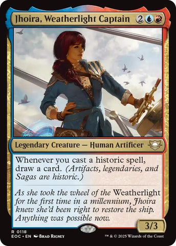 Image for Jhoira, Weatherlight Captain (118) - Magic: The Gathering