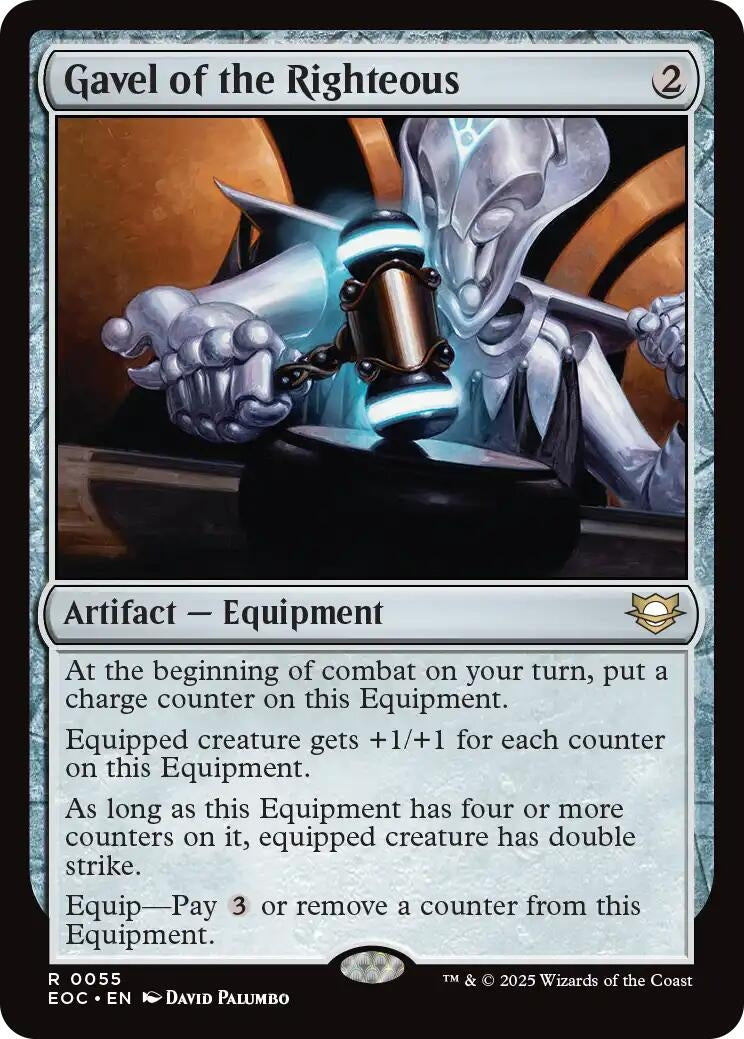 Gavel of the Righteous (55) (Commander: Edge of Eternities)