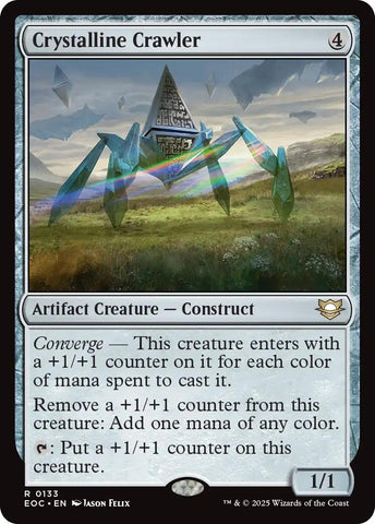 Image for Crystalline Crawler (133) (Commander: Edge of Eternities) - Magic: The Gathering