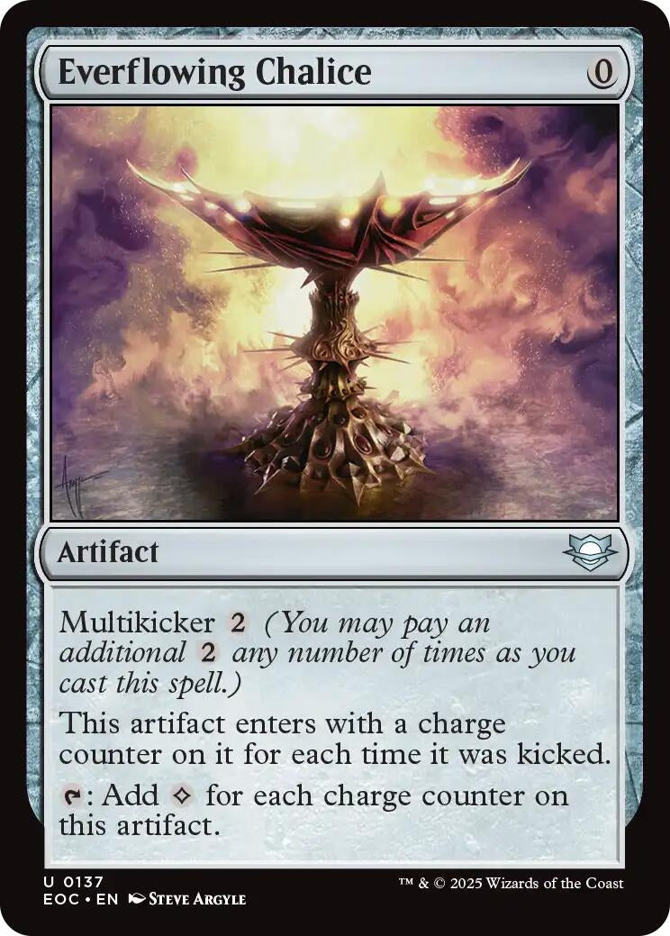 Everflowing Chalice (137) (Commander: Edge of Eternities)