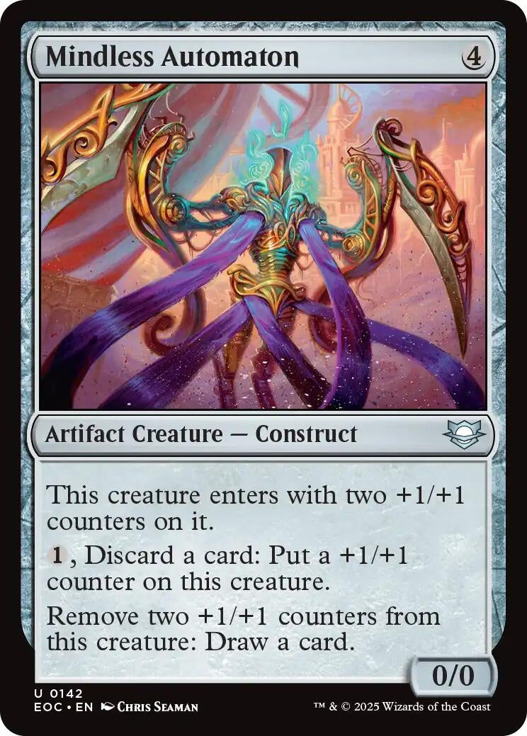 Image for Mindless Automaton (142) - Magic: The Gathering