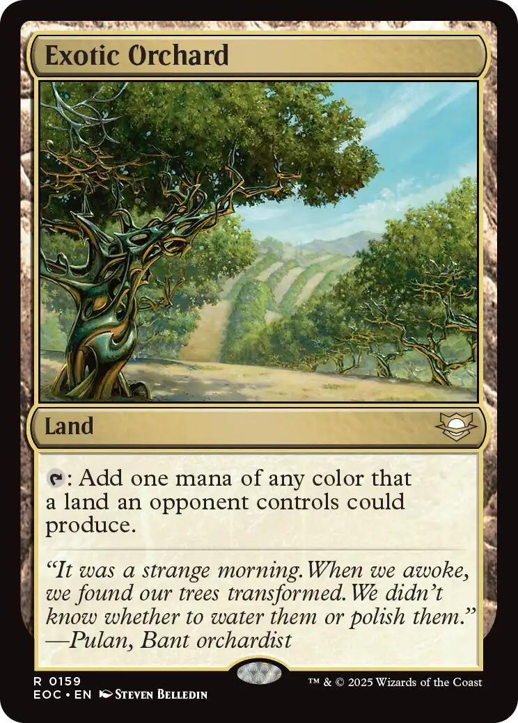 Exotic Orchard (159) (Commander: Edge of Eternities)