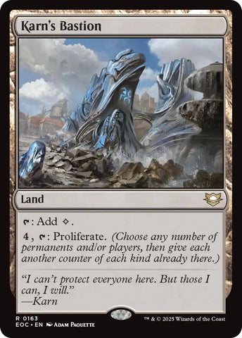 Image for Karn's Bastion (163) - Magic: The Gathering