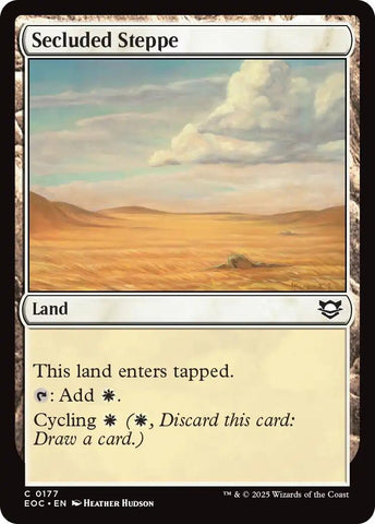 Image for Secluded Steppe (177) - Magic: The Gathering