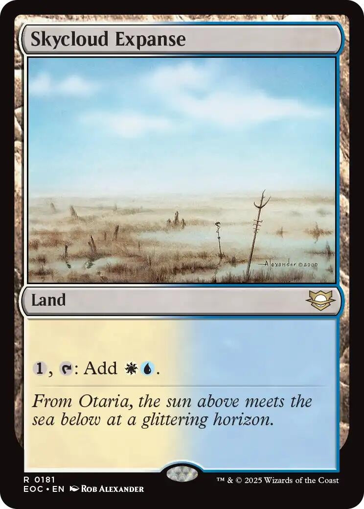 Image for Skycloud Expanse (181) - Magic: The Gathering