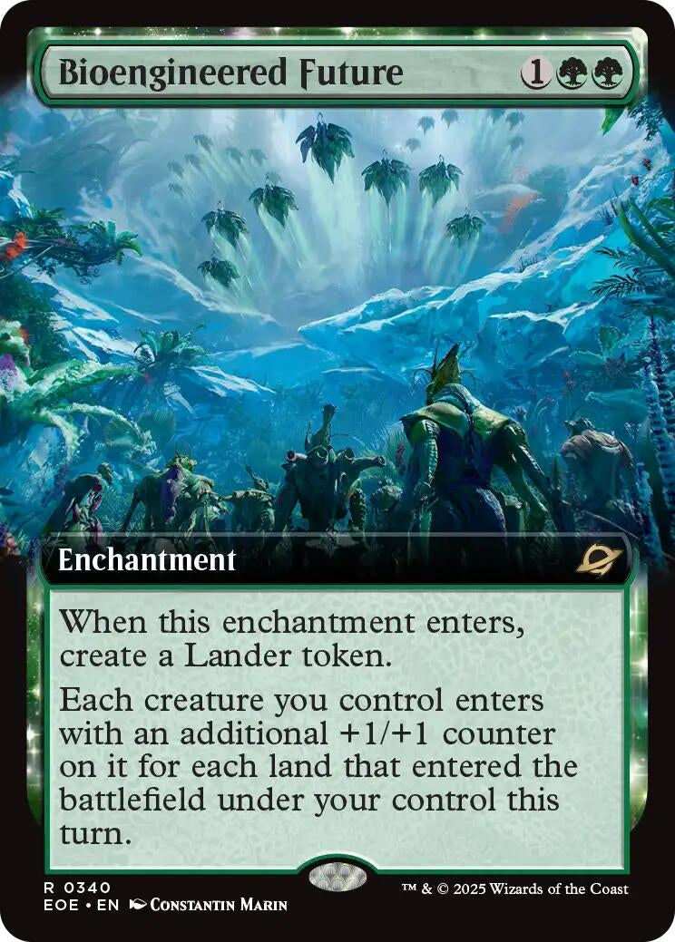 Image for Bioengineered Future (Extended Art) (340) (Edge of Eternities) - Magic: The Gathering