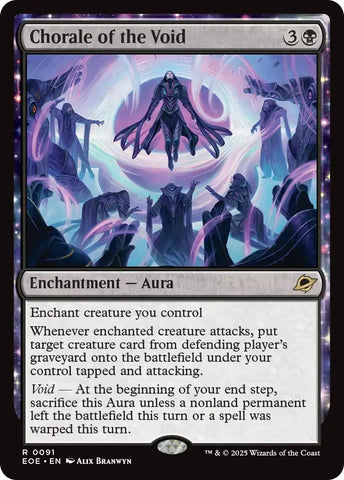 Image for Chorale of the Void (91) (Edge of Eternities) - Magic: The Gathering