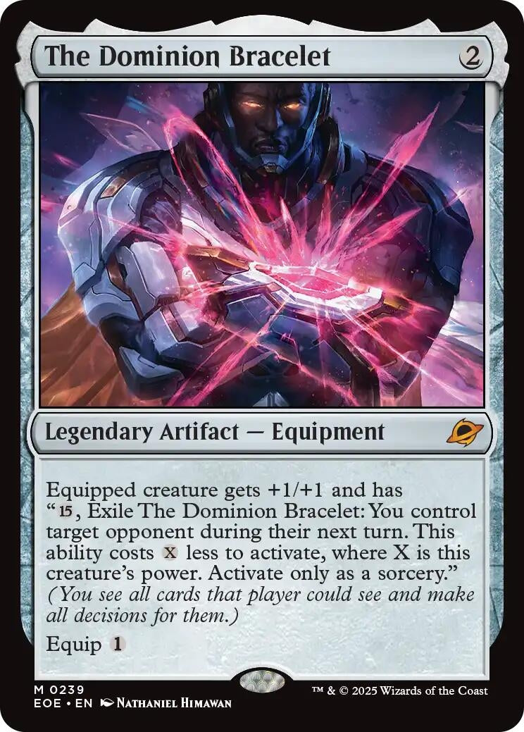 Image for The Dominion Bracelet (239) (Edge of Eternities) - Magic: The Gathering