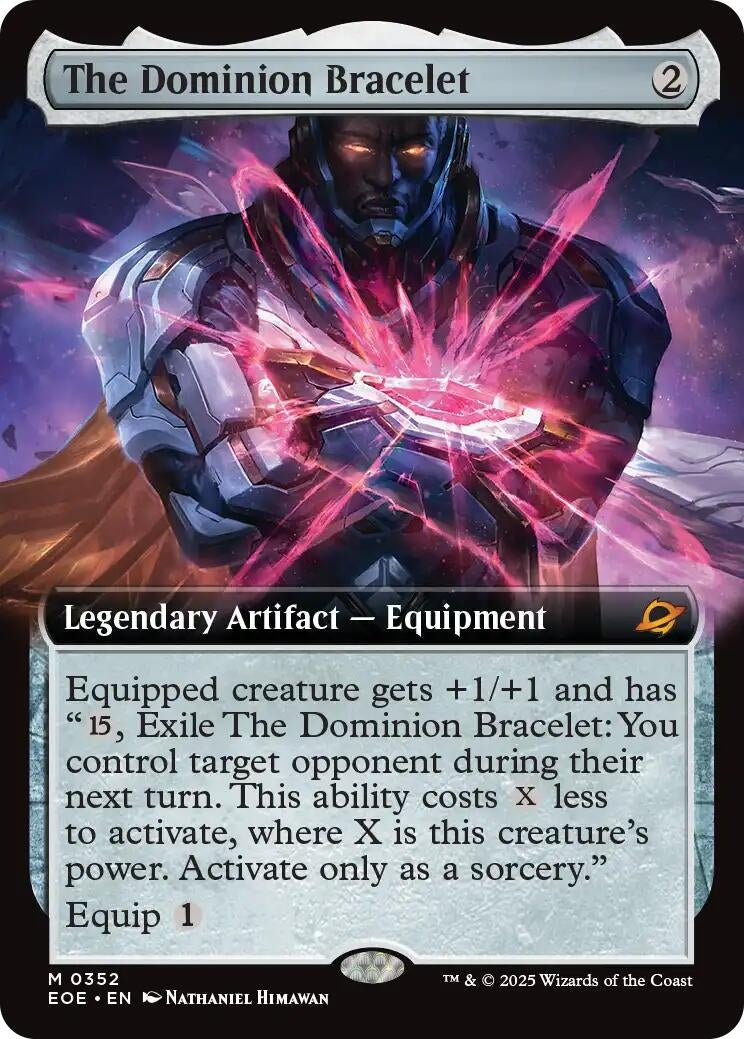 Image for The Dominion Bracelet (Extended Art) (352) (Edge of Eternities) - Magic: The Gathering