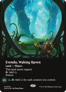 Image for Evendo, Waking Haven (Borderless) (Galaxy Foil) (374) (Edge of Eternities) - Magic: The Gathering
