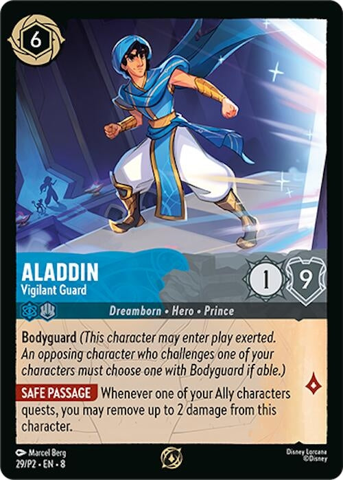 Image for Aladdin - Vigilant Guard (29) - Disney Lorcana