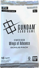 Image for Starter Deck: Wings of Advance Bonus Pack - Gundam Card Game