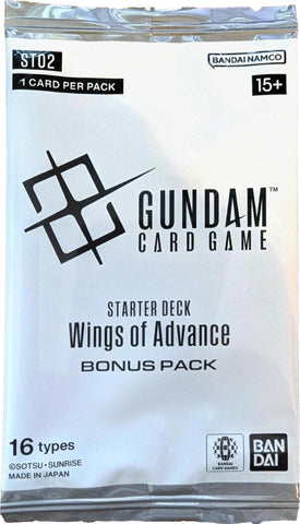 Image for Starter Deck: Wings of Advance Bonus Pack - Gundam Card Game