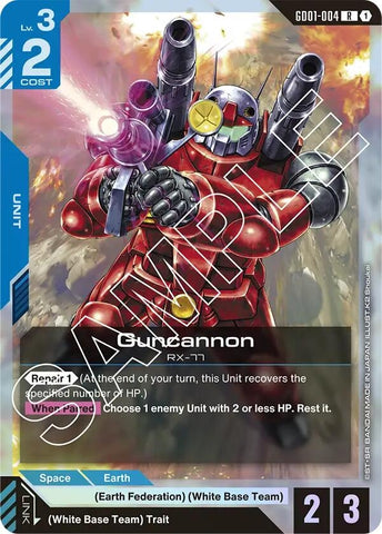 Image for Guncannon (GD01-004) (Newtype Rising) - Gundam Card Game