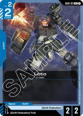 Image for Loto (GD01-011) (Newtype Rising) - Gundam Card Game