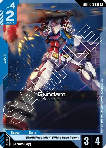 Image for Gundam (GD01-013) (GD01-013) (Newtype Rising) - Gundam Card Game