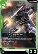 Image for Rick Dom (GD01-030) (Newtype Rising) - Gundam Card Game