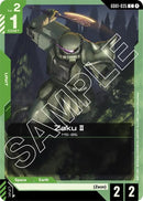 Image for Zaku II (GD01-035) (Newtype Rising) - Gundam Card Game