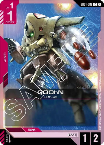 Image for GOOhN (GD01-062) (Newtype Rising) - Gundam Card Game