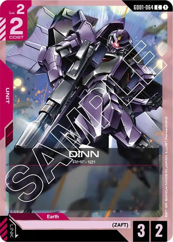 Image for DINN (GD01-064) (Newtype Rising) - Gundam Card Game