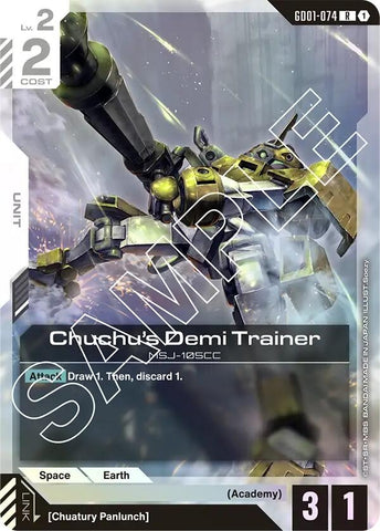 Image for Chuchu's Demi Trainer (GD01-074) (Newtype Rising) - Gundam Card Game