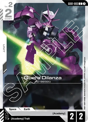 Image for Guel's Dilanza (GD01-083) (Newtype Rising) - Gundam Card Game