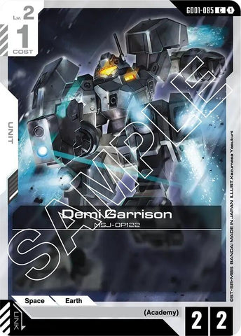 Image for Demi Garrison (GD01-085) (Newtype Rising) - Gundam Card Game
