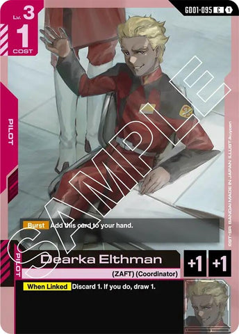 Image for Dearka Elthman (GD01-095) (Newtype Rising) - Gundam Card Game
