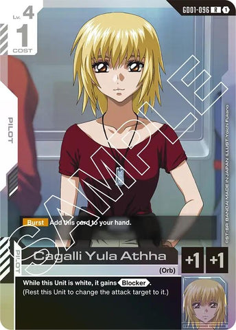 Image for Cagalli Yula Athha (GD01-096) (Newtype Rising) - Gundam Card Game