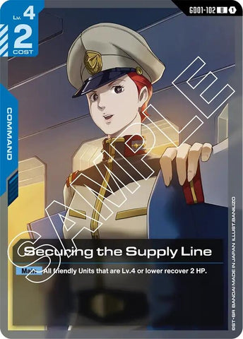 Image for Securing the Supply Line (GD01-102) (Newtype Rising) - Gundam Card Game