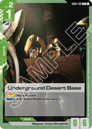 Image for Underground Desert Base (GD01-126) (Newtype Rising) - Gundam Card Game