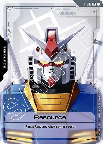 Image for Resource (R-002) (R-002) (Newtype Rising) - Gundam Card Game
