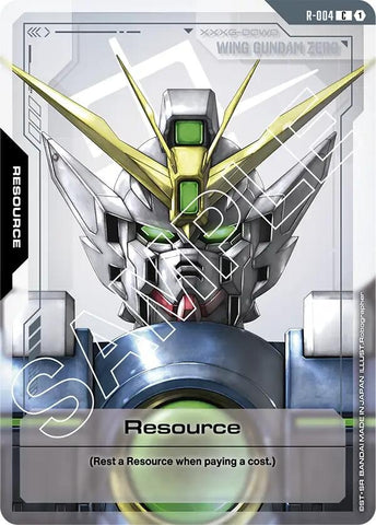 Image for Resource (R-004) (R-004) (Newtype Rising) - Gundam Card Game