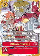 Image for Offense Training (Premium Card Collection -Digimon Training Set-) (P-103 P) (Digimon Promotion Cards) (D-PR) - Digimon Card Game