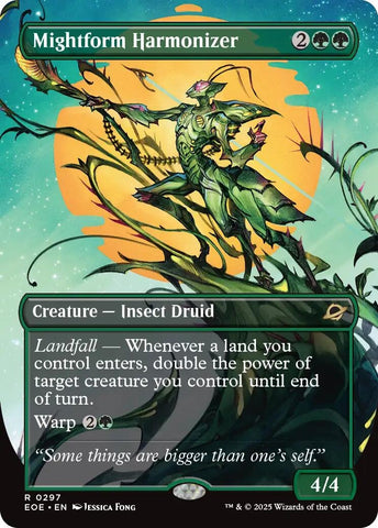 Image for Mightform Harmonizer (Borderless) (297) (Edge of Eternities) - Magic: The Gathering