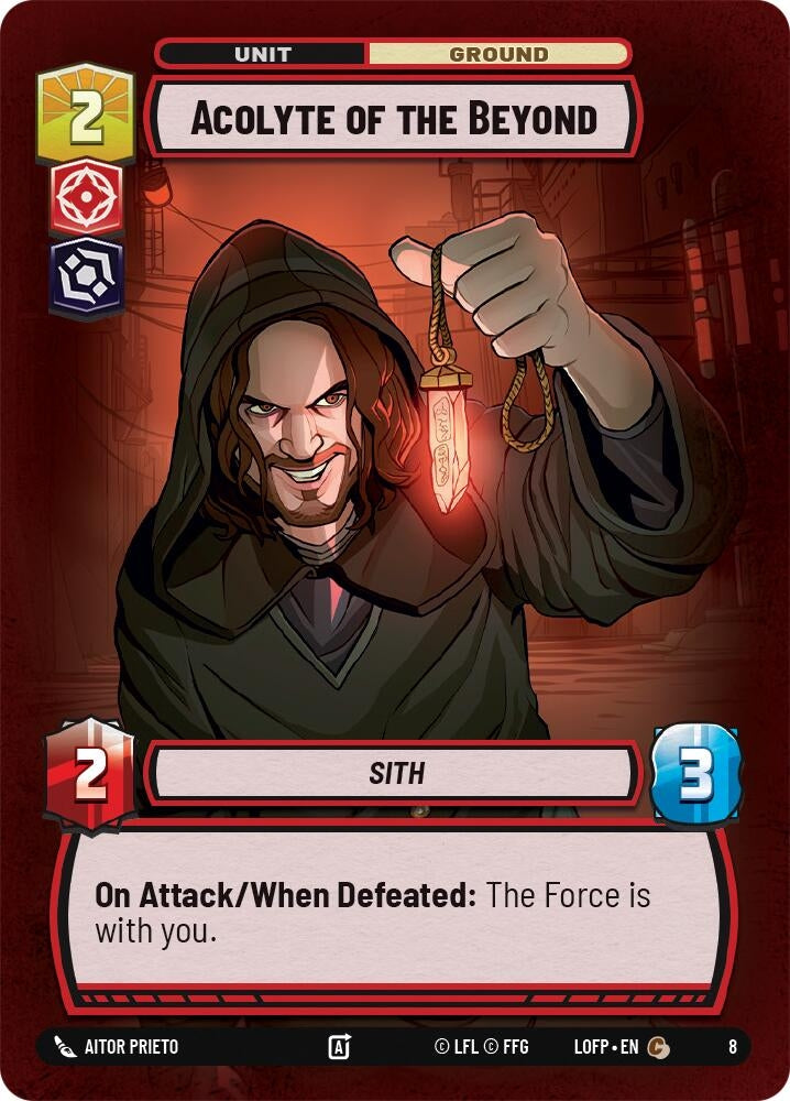 Image for Acolyte of the Beyond (8) - Star Wars: Unlimited