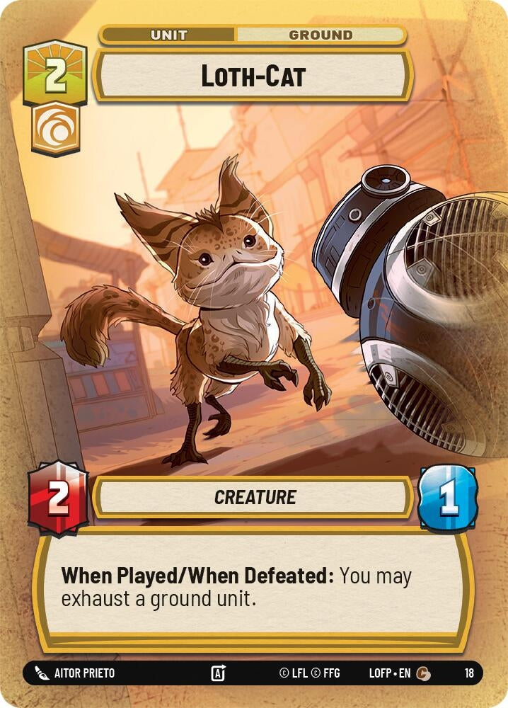 Image for Loth-Cat (18) - Star Wars: Unlimited